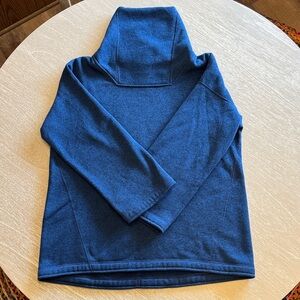 Blue Stio Sweetwater Cowl Neck Pullover Top